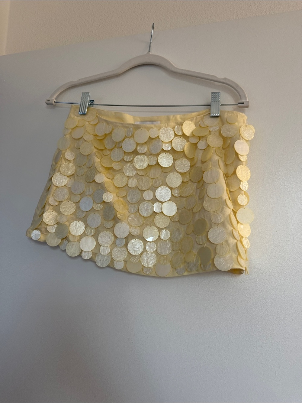 Peppermayo movie star skirt yellow
